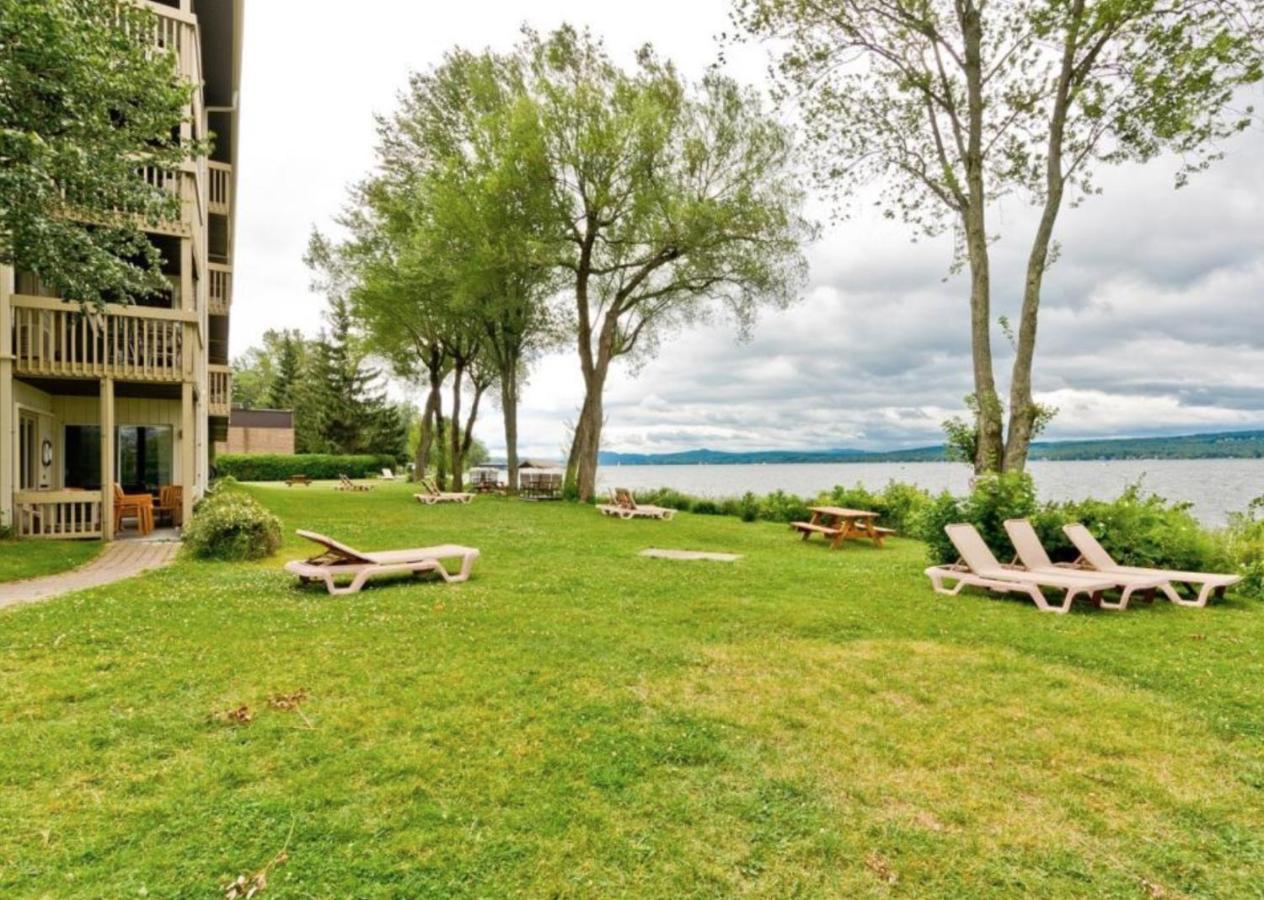 Magog Waterfront Condo Exterior foto